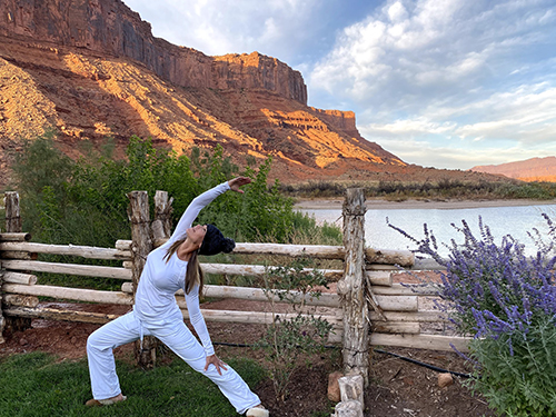 Women's Quest yoga retreat Utah