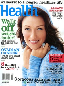 Cover of Health Magazine, November 2007