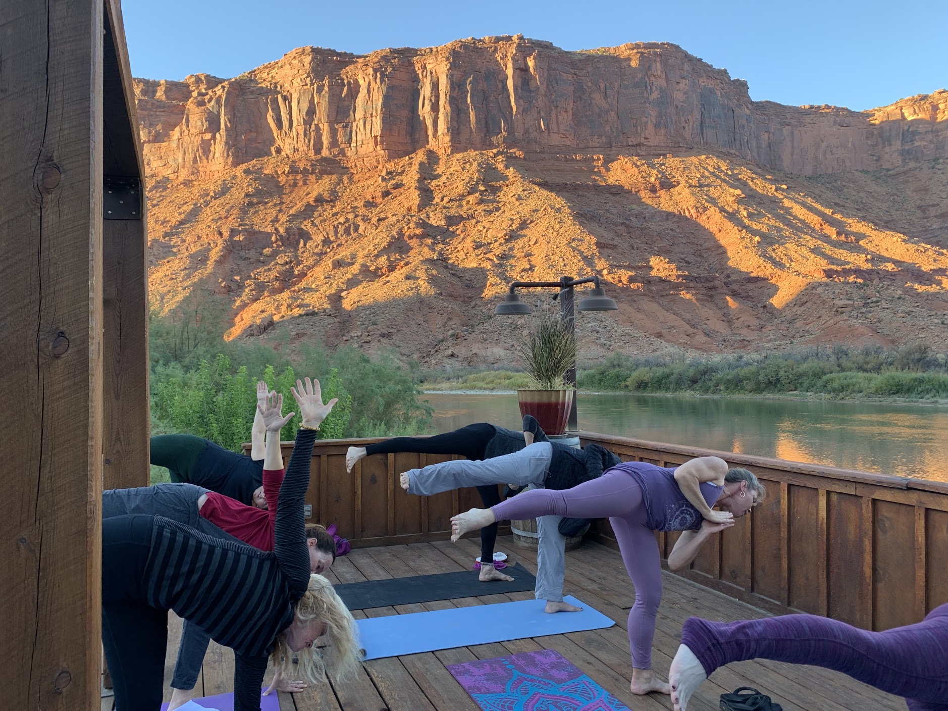 Yoga retreat in the Canyonlands