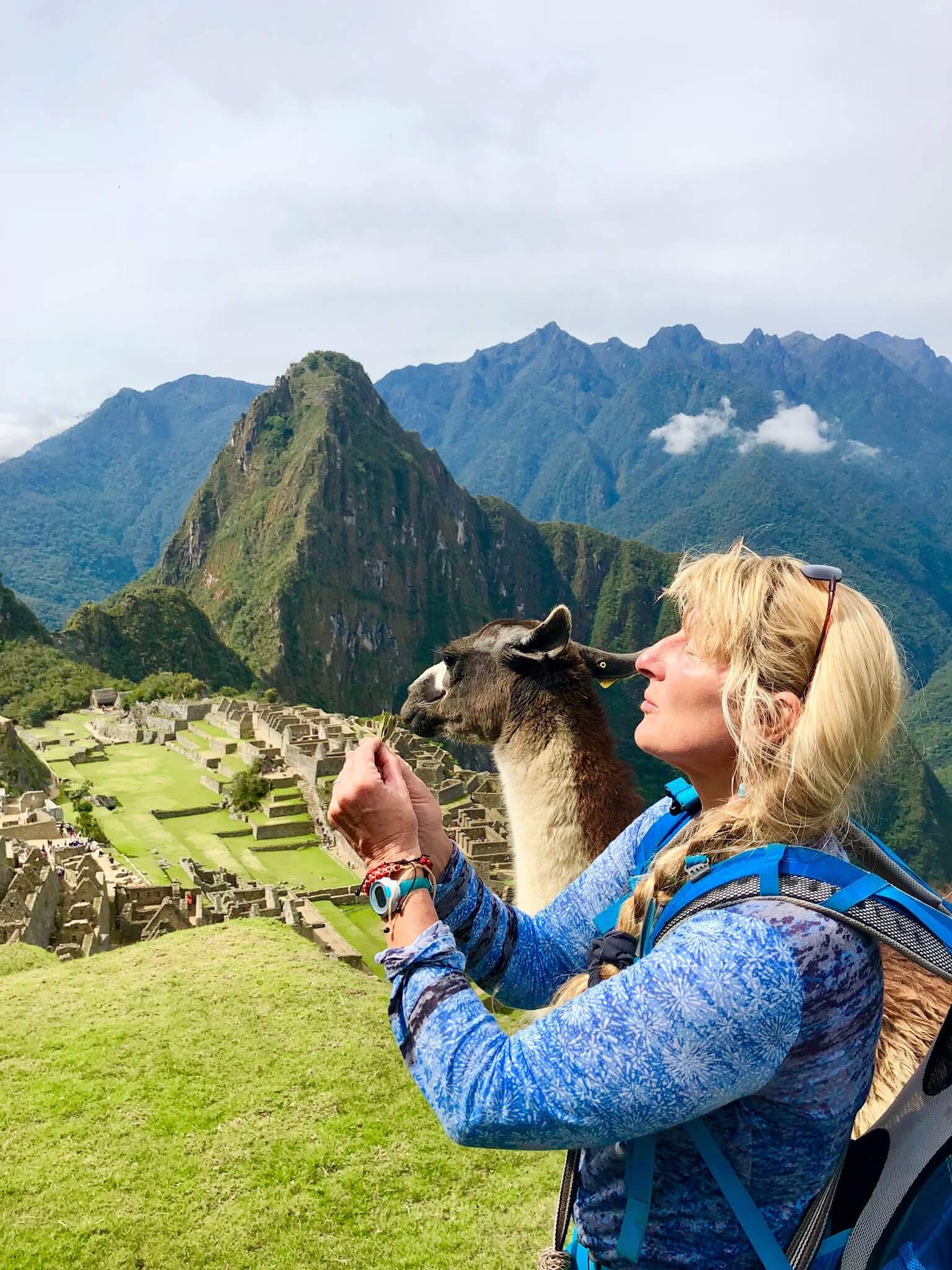 Colleen Cannon in Peru