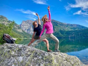 Women's retreat, Grand Teton hiking, rafting, yoga, cycling adventure luxury retreat Jackson Lake Lodge, Jackson Hole-Wyoming